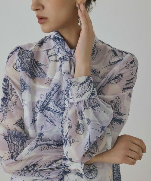 GRACE CONTINENTAL / グレースコンチネンタル シャツ・ブラウス | スカ−フタイブラウス | 詳細3