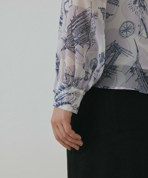 GRACE CONTINENTAL / グレースコンチネンタル シャツ・ブラウス | スカ−フタイブラウス | 詳細4