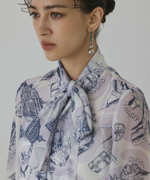 GRACE CONTINENTAL / グレースコンチネンタル シャツ・ブラウス | スカ−フタイブラウス | 詳細7