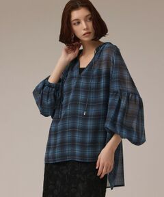 GRACE CONTINENTAL / グレースコンチネンタル シャツ・ブラウス | チェックカフタントップ