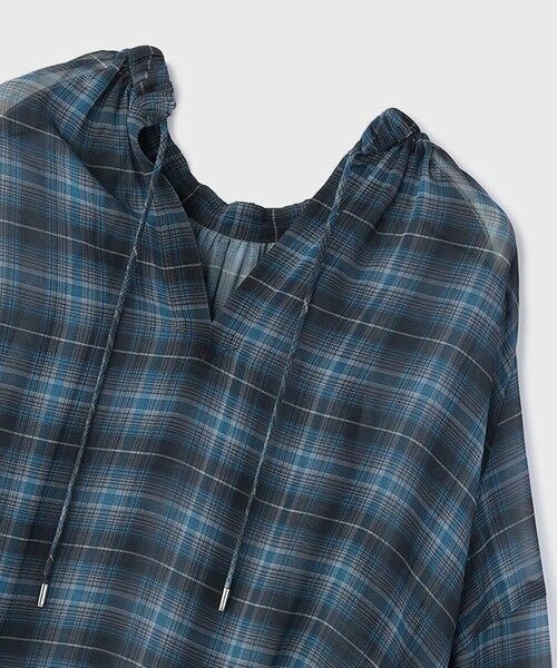 GRACE CONTINENTAL / グレースコンチネンタル シャツ・ブラウス | チェックカフタントップ | 詳細11