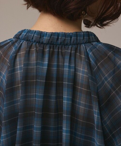 GRACE CONTINENTAL / グレースコンチネンタル シャツ・ブラウス | チェックカフタントップ | 詳細6