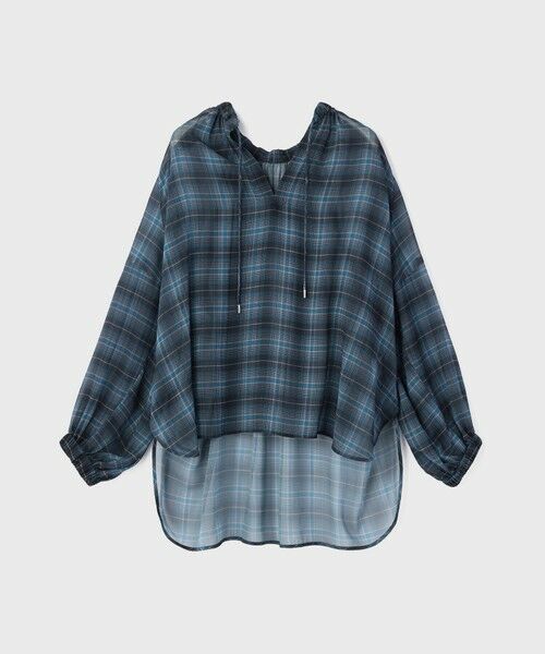 GRACE CONTINENTAL / グレースコンチネンタル シャツ・ブラウス | チェックカフタントップ | 詳細9