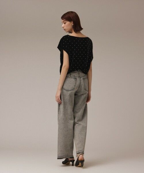 GRACE CONTINENTAL / グレースコンチネンタル カットソー | ベロアルーズカットトップ | 詳細16