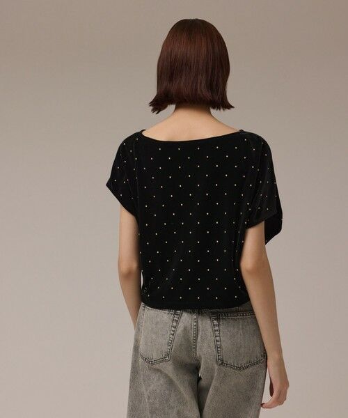 GRACE CONTINENTAL / グレースコンチネンタル カットソー | ベロアルーズカットトップ | 詳細18