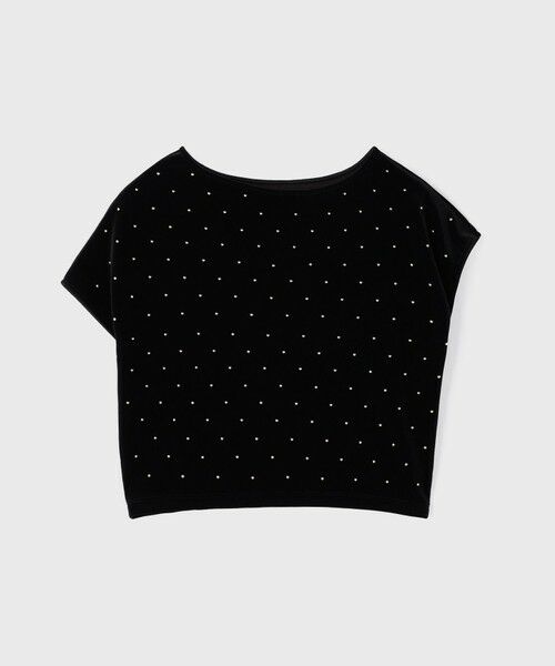 GRACE CONTINENTAL / グレースコンチネンタル カットソー | ベロアルーズカットトップ | 詳細19