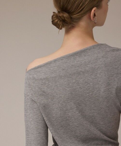 GRACE CONTINENTAL / グレースコンチネンタル その他トップス | ラメリブジャージトップ | 詳細5