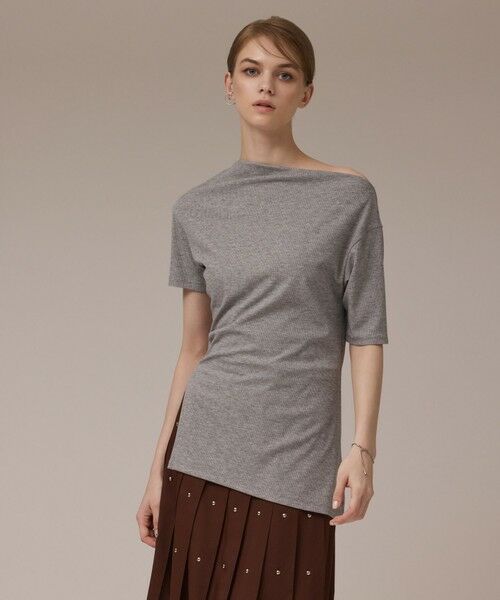 GRACE CONTINENTAL / グレースコンチネンタル その他トップス | ラメリブジャージトップ | 詳細2