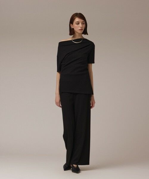 GRACE CONTINENTAL / グレースコンチネンタル その他トップス | ラメリブジャージトップ | 詳細11