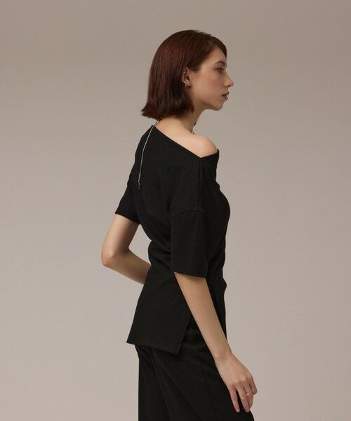 GRACE CONTINENTAL / グレースコンチネンタル その他トップス | ラメリブジャージトップ | 詳細13