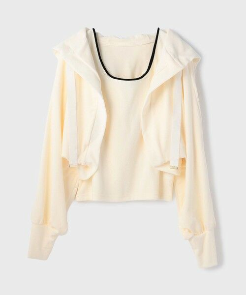 GRACE CONTINENTAL / グレースコンチネンタル その他トップス | ルーズパーカーsetトップ | 詳細6