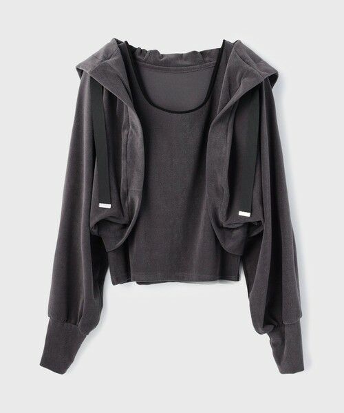 GRACE CONTINENTAL / グレースコンチネンタル その他トップス | ルーズパーカーsetトップ | 詳細20