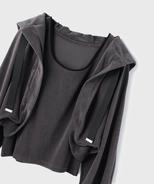 GRACE CONTINENTAL / グレースコンチネンタル その他トップス | ルーズパーカーsetトップ | 詳細22