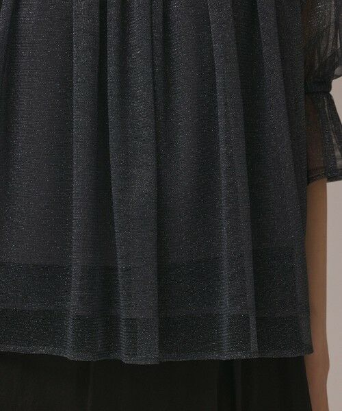 GRACE CONTINENTAL / グレースコンチネンタル シャツ・ブラウス | チュールシャーリングトップ | 詳細6