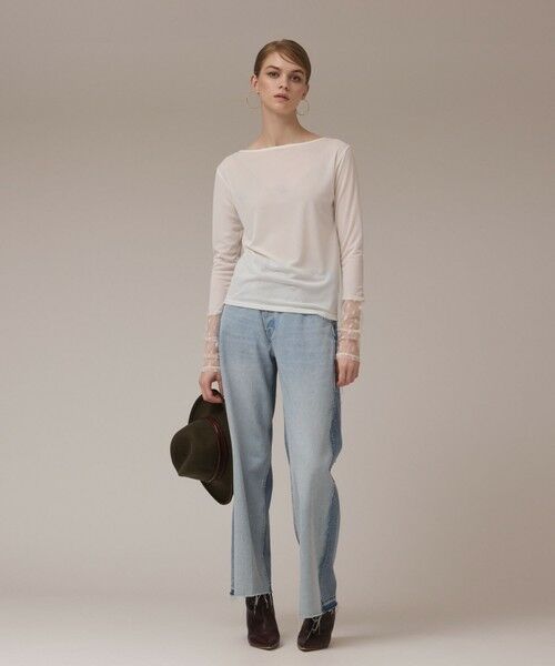 グレースコンチネンタル　カットソー 楽天市場】【SALE／50%OFF】タックカットトップ GRACE