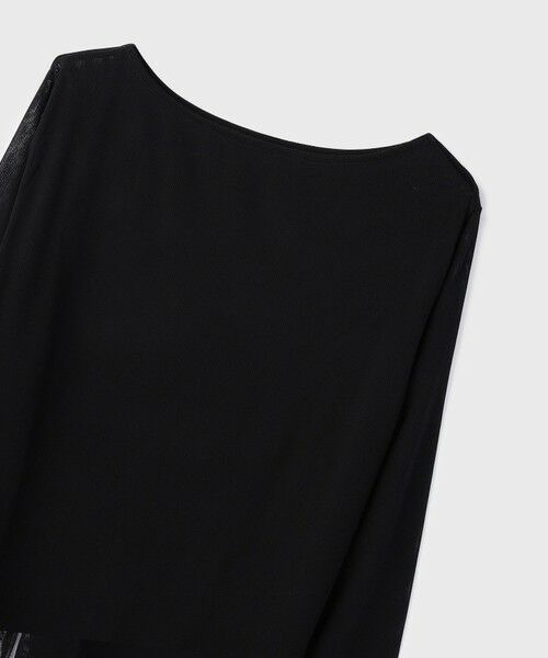 GRACE CONTINENTAL / グレースコンチネンタル カットソー | アセテートシアーカットトップ | 詳細15