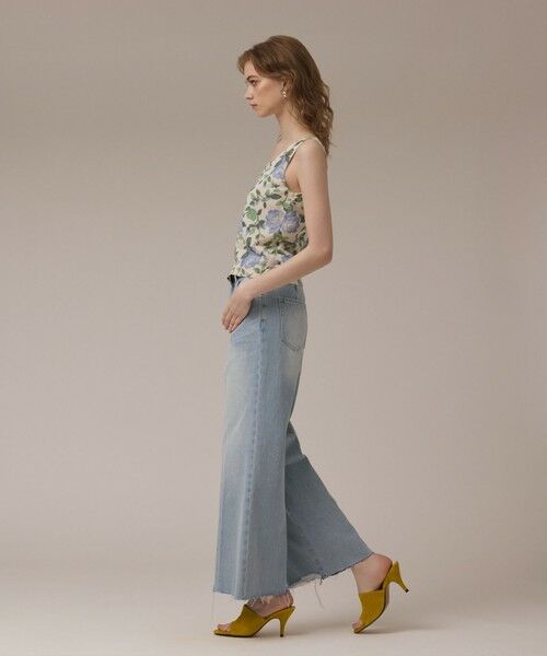 GRACE CONTINENTAL / グレースコンチネンタル タンクトップ | ローズプリントニットトップ | 詳細2