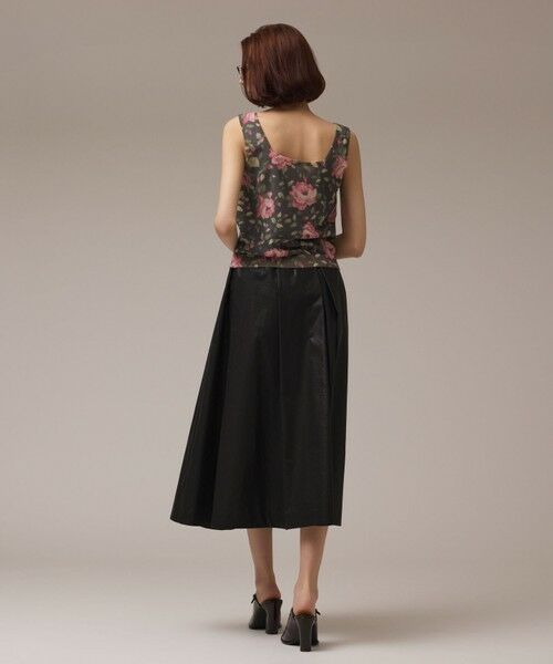 GRACE CONTINENTAL / グレースコンチネンタル タンクトップ | ローズプリントニットトップ | 詳細12