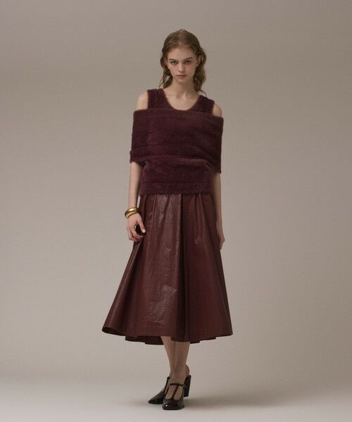 GRACE CONTINENTAL / グレースコンチネンタル ニット・セーター | オフタートルニットトップ | 詳細1