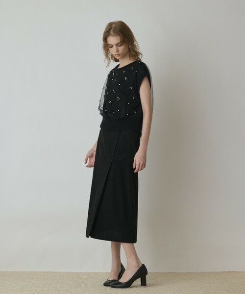 GRACE CONTINENTAL / グレースコンチネンタル その他トップス | チュール刺繍ニットトップ | 詳細12