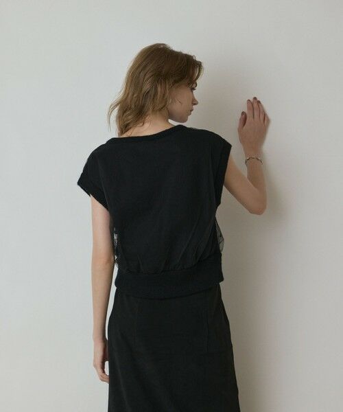 GRACE CONTINENTAL / グレースコンチネンタル その他トップス | チュール刺繍ニットトップ | 詳細14