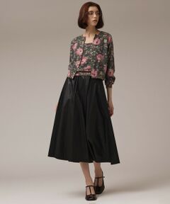 GRACE CONTINENTAL / グレースコンチネンタル カーディガン・ボレロ | ローズプリントニットカーディガン