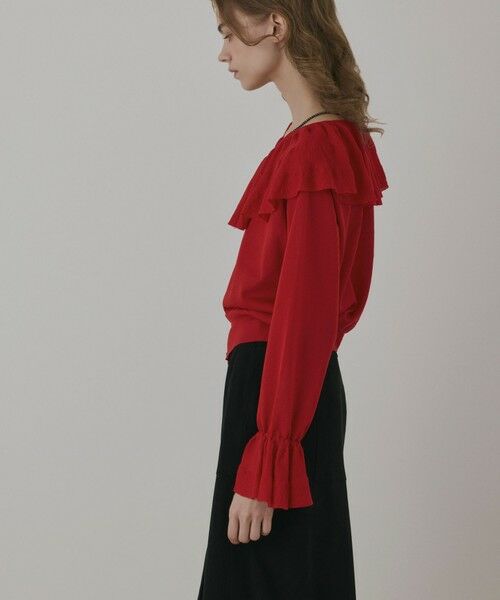 GRACE CONTINENTAL / グレースコンチネンタル カーディガン・ボレロ | フリルニットカーディガン | 詳細3