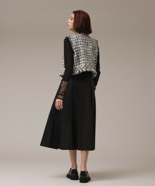 GRACE CONTINENTAL / グレースコンチネンタル ベスト | コンパクトツイードベスト | 詳細4