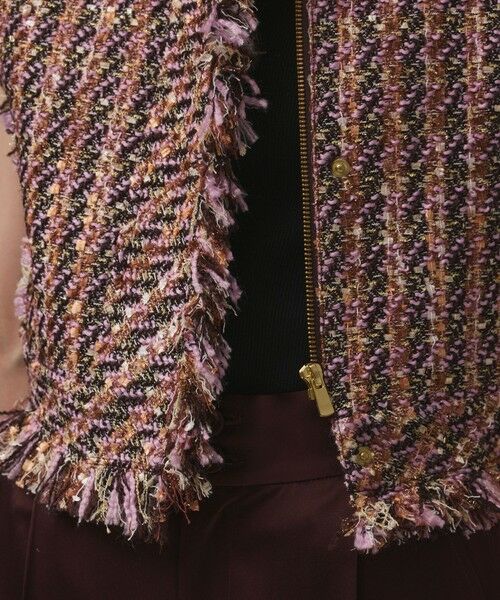 GRACE CONTINENTAL / グレースコンチネンタル ベスト | コンパクトツイードベスト | 詳細10