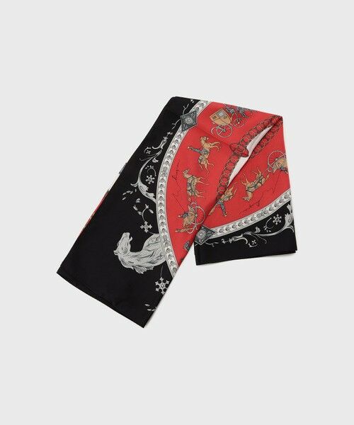 GRACE CONTINENTAL / グレースコンチネンタル バンダナ・スカーフ | ホースプリントスカーフ | 詳細1