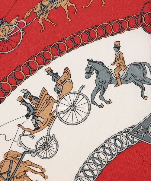 GRACE CONTINENTAL / グレースコンチネンタル バンダナ・スカーフ | ホースプリントスカーフ | 詳細4