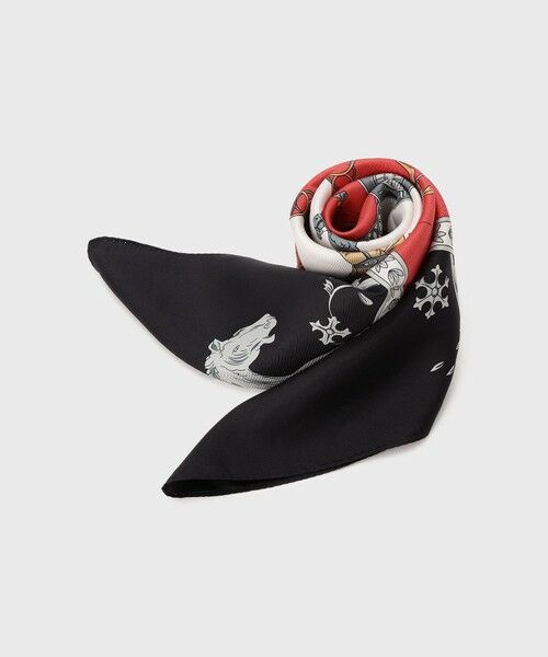 GRACE CONTINENTAL / グレースコンチネンタル バンダナ・スカーフ | ホースプリントスカーフ | 詳細5