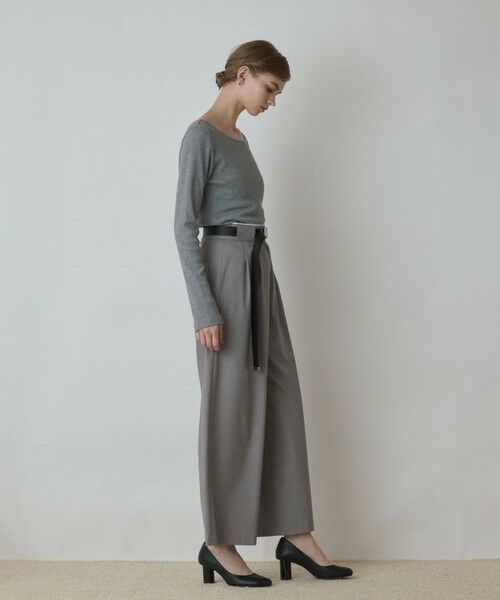 GRACE CONTINENTAL / グレースコンチネンタル カットソー | ウ−ルコットンテレコトップ | 詳細8