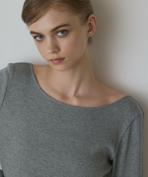 GRACE CONTINENTAL / グレースコンチネンタル カットソー | ウ−ルコットンテレコトップ | 詳細10