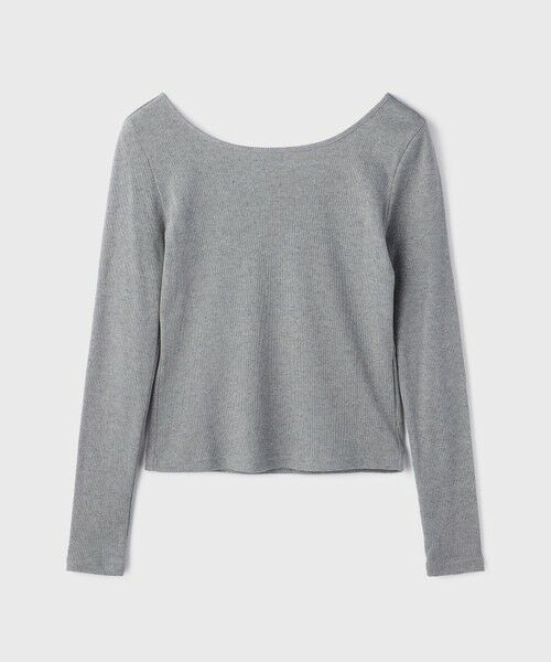 GRACE CONTINENTAL / グレースコンチネンタル カットソー | ウ−ルコットンテレコトップ | 詳細13