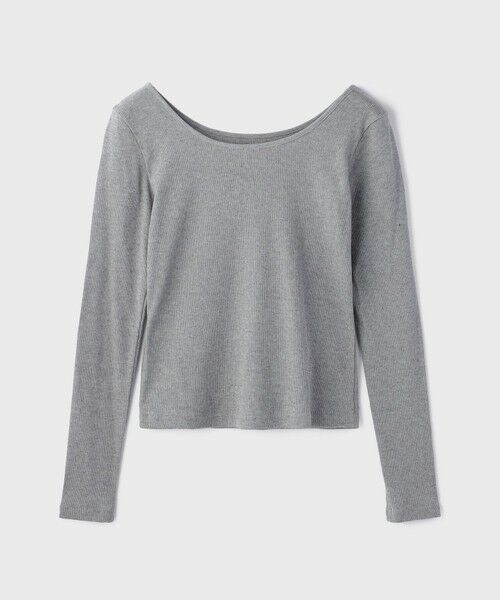 GRACE CONTINENTAL / グレースコンチネンタル カットソー | ウ−ルコットンテレコトップ | 詳細14