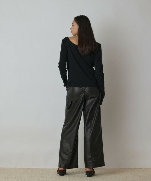 GRACE CONTINENTAL / グレースコンチネンタル カットソー | ウ−ルコットンテレコトップ | 詳細17