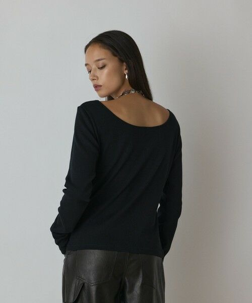 GRACE CONTINENTAL / グレースコンチネンタル カットソー | ウ−ルコットンテレコトップ | 詳細20