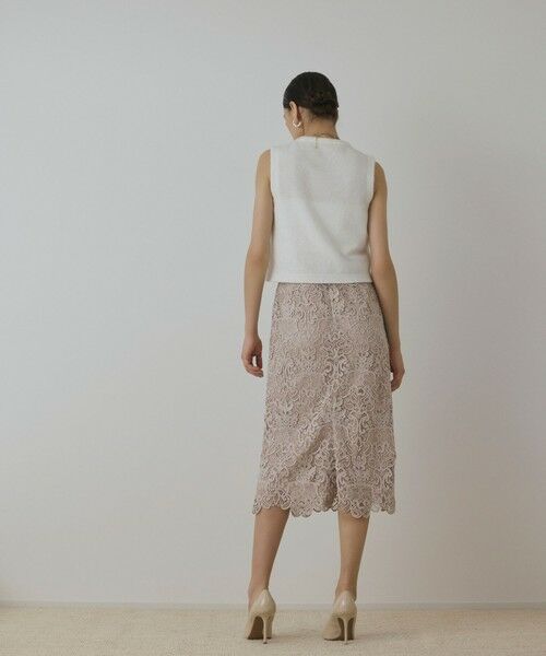 GRACE CONTINENTAL / グレースコンチネンタル ミニ・ひざ丈スカート | レ−スタイトスカート | 詳細3