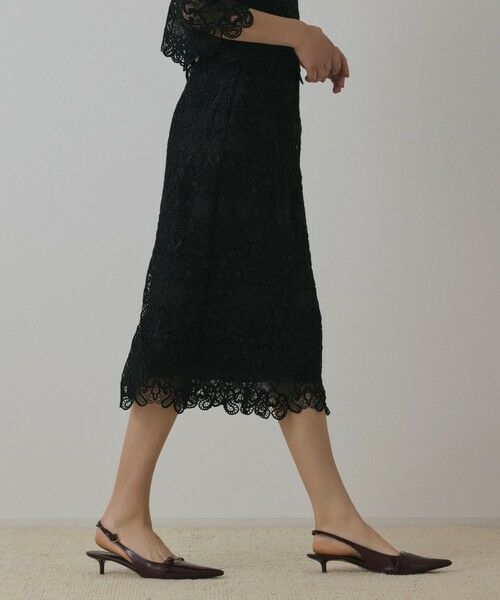 GRACE CONTINENTAL / グレースコンチネンタル ミニ・ひざ丈スカート | レ−スタイトスカート | 詳細12