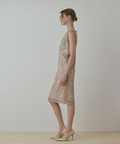 GRACE CONTINENTAL / グレースコンチネンタル ドレス | コ−ド刺繍タイトドレス | 詳細2