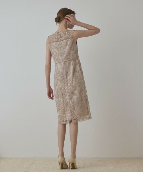 GRACE CONTINENTAL / グレースコンチネンタル ドレス | コ−ド刺繍タイトドレス | 詳細3