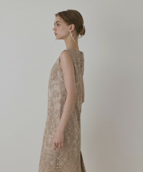GRACE CONTINENTAL / グレースコンチネンタル ドレス | コ−ド刺繍タイトドレス | 詳細4