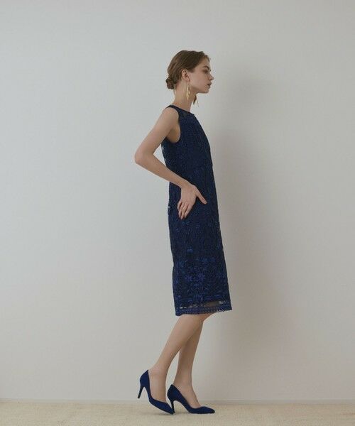GRACE CONTINENTAL / グレースコンチネンタル ドレス | コ−ド刺繍タイトドレス | 詳細20