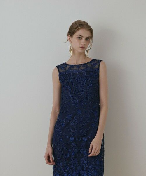 GRACE CONTINENTAL / グレースコンチネンタル ドレス | コ−ド刺繍タイトドレス | 詳細21