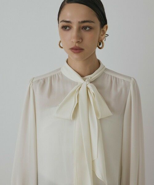 GRACE CONTINENTAL / グレースコンチネンタル シャツ・ブラウス | トリアセボウタイブラウス | 詳細1