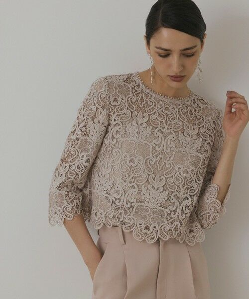 GRACE CONTINENTAL / グレースコンチネンタル シャツ・ブラウス | レ−スブラウス | 詳細3