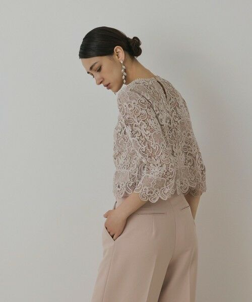 GRACE CONTINENTAL / グレースコンチネンタル シャツ・ブラウス | レ−スブラウス | 詳細5