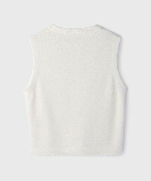 GRACE CONTINENTAL / グレースコンチネンタル その他トップス | ラメフェザ−ニットトップ | 詳細8