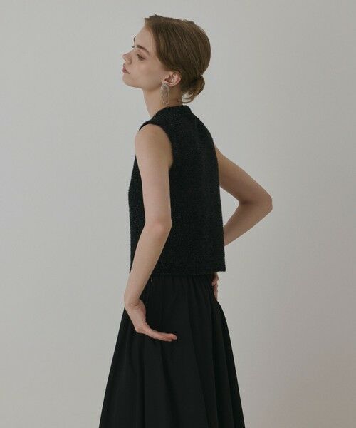 GRACE CONTINENTAL / グレースコンチネンタル その他トップス | ラメフェザ−ニットトップ | 詳細14